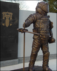 Bomb Technician Statue