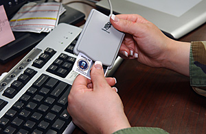 photo of PIV card implementation