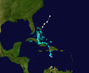 Hurricane Noel Track