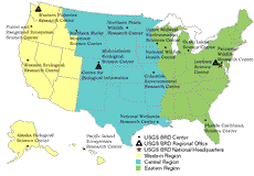 USGS Biological Resources Centers