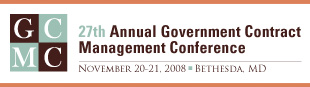 Government Contract Management Conference 2008