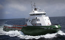 Gulfmark Offshore platform supply vessel