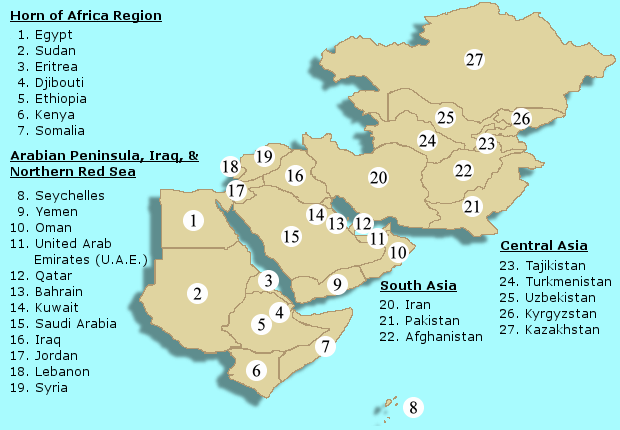 AOR Map