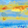 2003 map of world CO2 levels