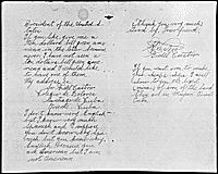 Letter from Fidel Castro, as a young student, to President Franklin D. Roosevelt