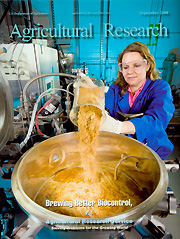 Cover of September 2008 Agricultural Research Magazine: Link to Table of Contents online