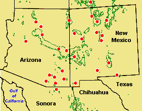 Figure 9-11 Map of fire history study sites