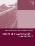 Journal of Transportation and Statistics (JTS), Volume 3, Number 3