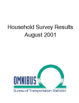 Omnibus Survey, Household Survey Results - August 2001