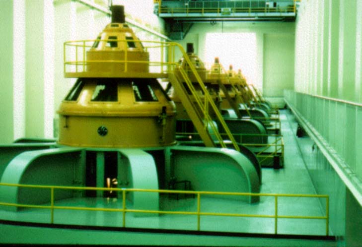 Shasta Powerplant Generators