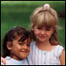 Photo: Two young girls