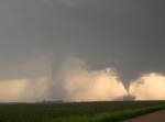 Two tornadoes