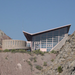 Quarry Visitor Center, completed in the late 1950s