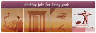 Finding jobs for doing good