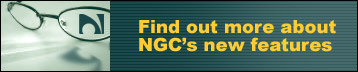 Find out more about NGC's new features
