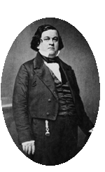 black and white photograph  of Howell Cobb