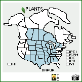 Distribution of Dalea purpurea Vent. var. purpurea. . Image Available. 