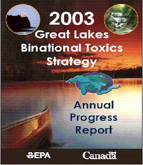 Great Lakes Binational Toxic Strategy 2003 Annual Progress Report Cover