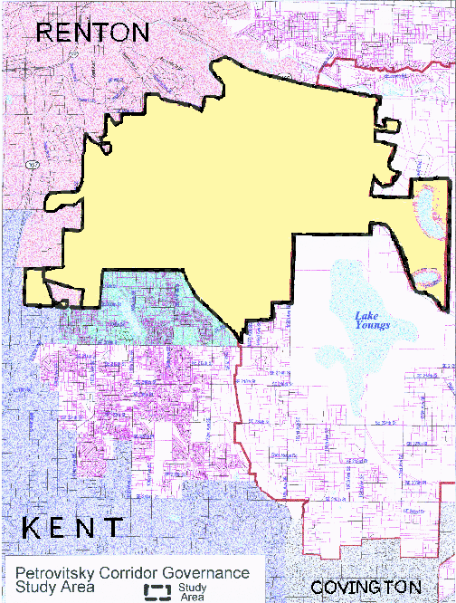 Map of Petrovitsky Corridor governance study area