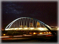 Des Moines in night