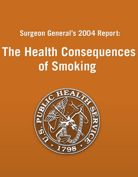  Surgeon General’s 2004 Report: The Health Consequences of Smoking - U.S. Public Health Service 1798 Logo