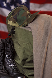 Photo: U.S. military uniform. Link to photo information