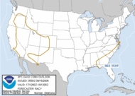 Severe Weather Outlook for Day 2