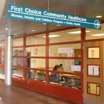 First Choice / WIC Entrance