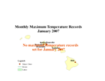 January Station Map of State Monthly Records 