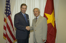 Dep. Secy. Sampson poses for a photo with the Vietnamese Deputy Prime Minister