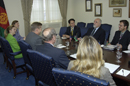 Deputy Secretary Sampson meets with the Afghanistan  Minister of Commerce delegation