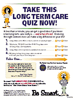Take This Long Term Care Quiz Now Poster