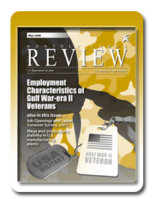 Monthly Labor Review, May 2008