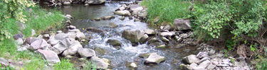 A view of Pipestone Creek