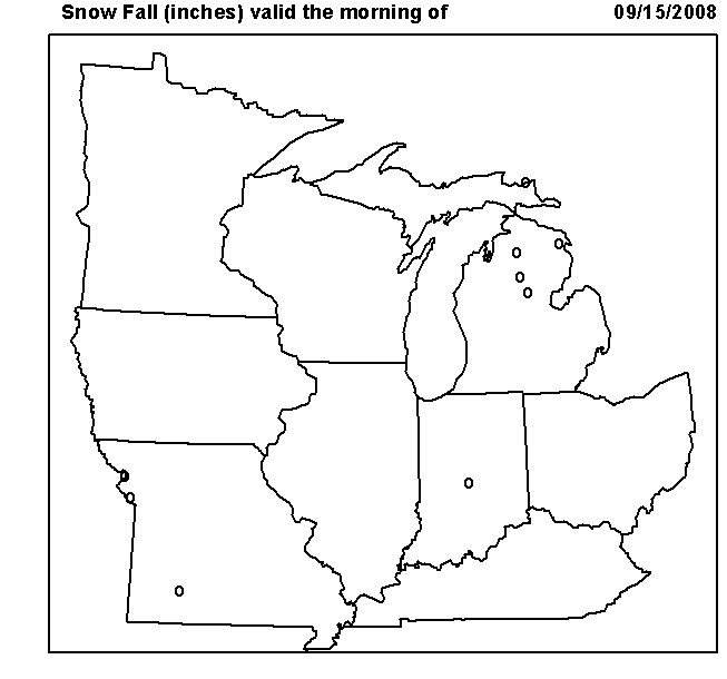 Daily Snowfall