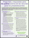 Flyer: Questions and Answers for Parents about Pre-teen Vaccines (Spanish)