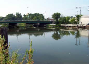 photo: Scene on the Kinnickinnic River, Wisconsin