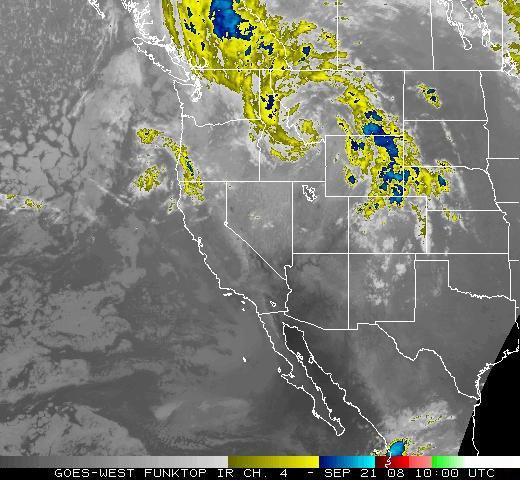 Infrared Satellite Image