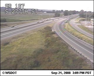 Traffic camera: [WSDOT] SR 167: S 277th St