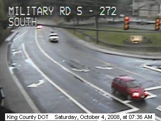 Traffic camera: Military Road S. at S. 272nd St. (southeast corner - 2nd camera)