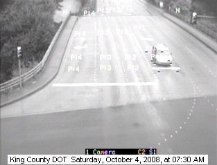 Traffic camera: West Valley Hwy. @ S. 180th St. (W)