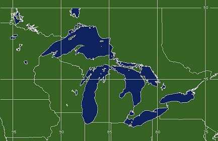 Great Lakes Coverage Map