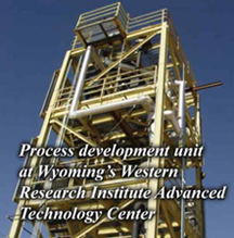 Process development at Wyoming's Western Research Institute Advanced Technology Center.