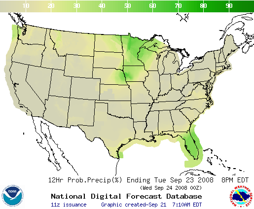 National Digital Forecast Database Image