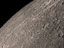 Close-up view of the planet Mercury