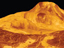 A volcano on Venus