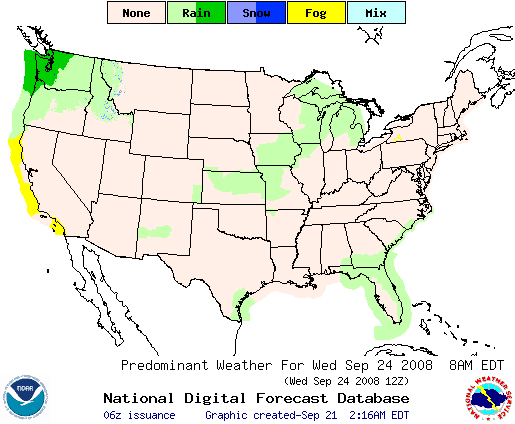 National Digital Forecast Database Image