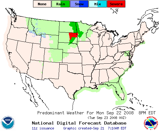 National Digital Forecast Database Image