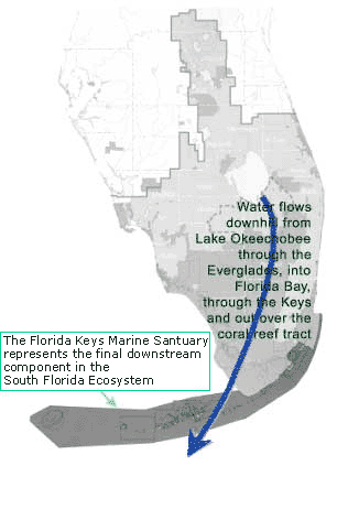 map of southern Florida