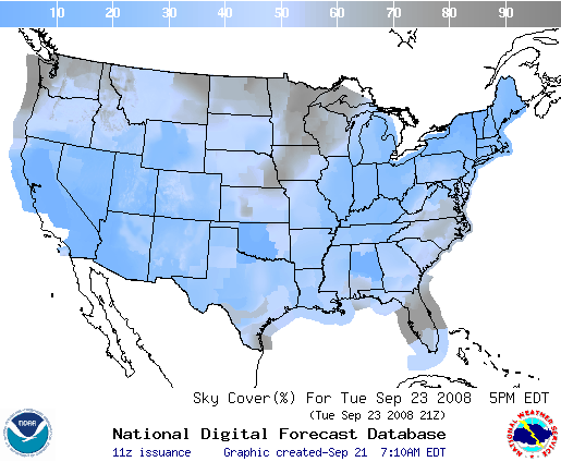 National Digital Forecast Database Image